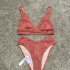 Cupshe x Jojo Fletcher two piece swimsuit - size medium